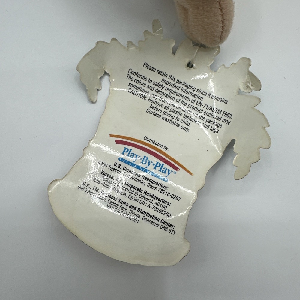 Popeye Cartoon Vintage 11inch Brutus Plush Play By Play 2000 Plush Stuffed Tag - Picture 3 of 16